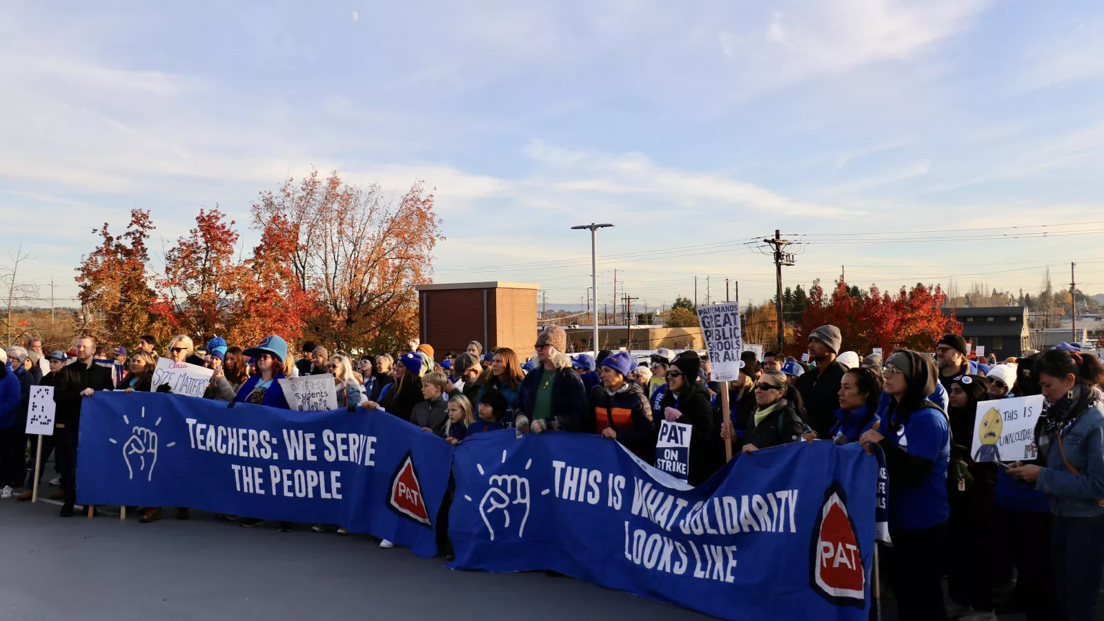 PAT member strike, November 2024