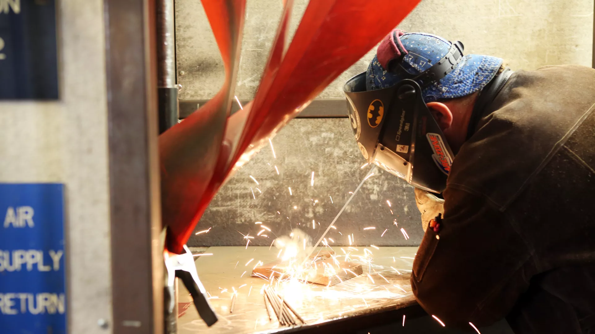 Welding program at Clackamas Community College