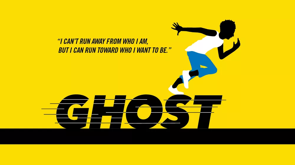 The book cover for Ghost