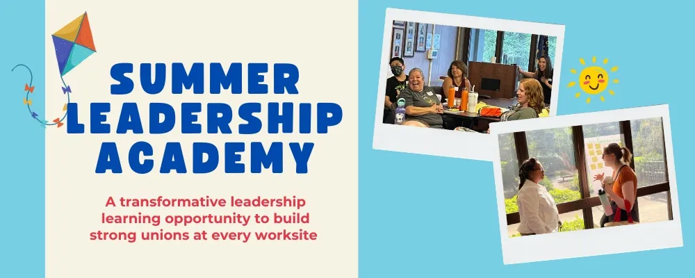 A banner reads "summer leadership academy"