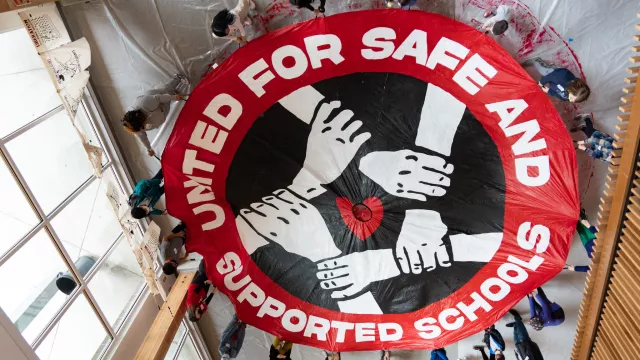 union and collective bargaining art build